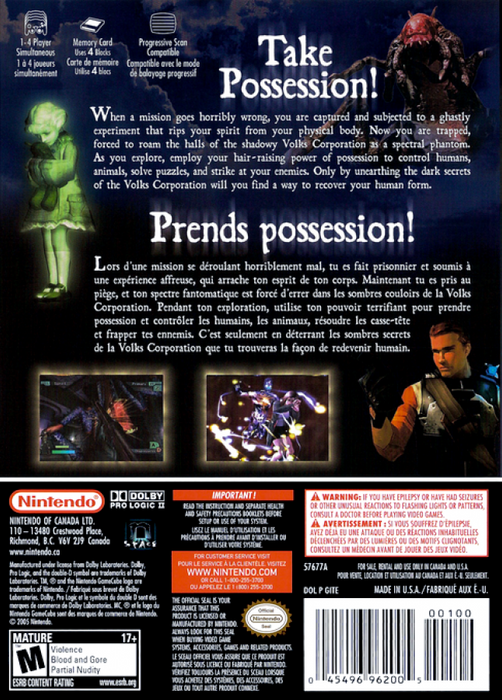 Geist – GameCube (GC) - for just $0! 