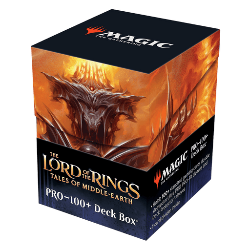 Ultra PRO: 100+ Deck Box - The Lord of the Rings (Sauron, the Dark Lord) - Just $0! Shop now at Retro Gaming of Denver