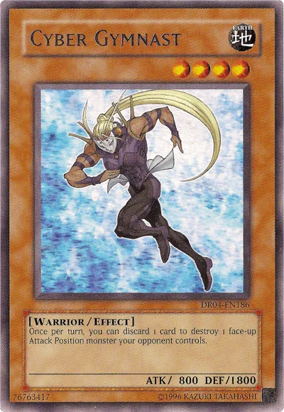 Cyber Gymnast [DR04-EN186] Rare - for just $8! 