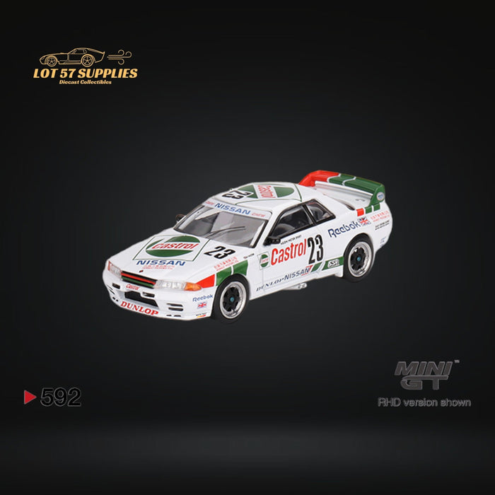 Mini-GT Nissan Skyline GT-R (R32) Gr. A #23 1990 Macau Guia Race Winner #592 1:64 MGT00592 - Just $21.99! Shop now at Retro Gaming of Denver