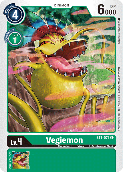 Vegiemon [BT1-071] [Release Special Booster Ver.1.0] - Just $0.09! Shop now at Retro Gaming of Denver