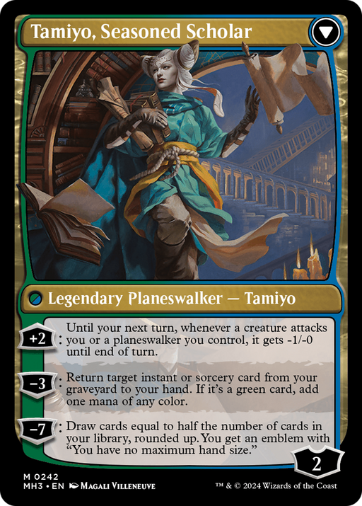 Tamiyo, Inquisitive Student // Tamiyo, Seasoned Scholar [Modern Horizons 3] - Just $6.65! Shop now at Retro Gaming of Denver