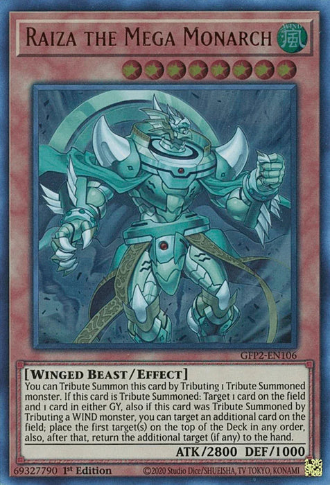 Raiza the Mega Monarch [GFP2-EN106] Ultra Rare - for just $0.15! 