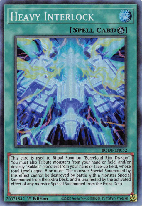 Heavy Interlock [BODE-EN052] Super Rare - for just $0.10! 