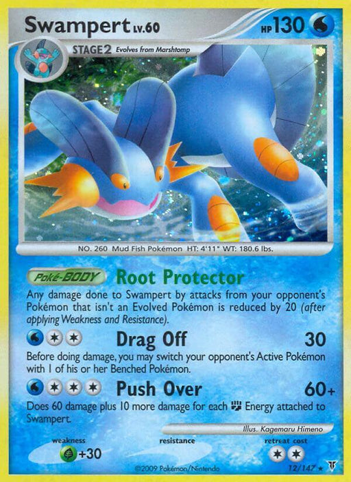 Swampert (12/147) (Theme Deck Exclusive) [Platinum: Supreme Victors] - for just $3.95! 