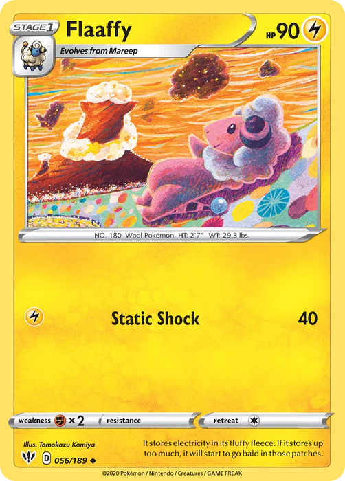 Flaaffy (056/189) [Sword & Shield: Darkness Ablaze] - for just $0.10! 