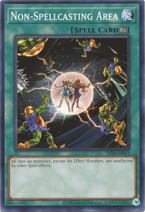 Non-Spellcasting Area (25th Anniversary) [DCR-EN043] Common - for just $0.10! 