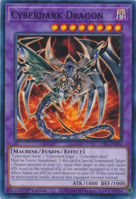 Cyberdark Dragon [LDS1-EN036] Common - for just $0.10! 