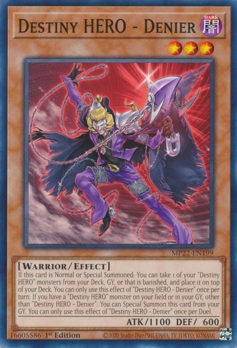 Destiny HERO - Denier [MP22-EN199] Common - for just $0.10! 