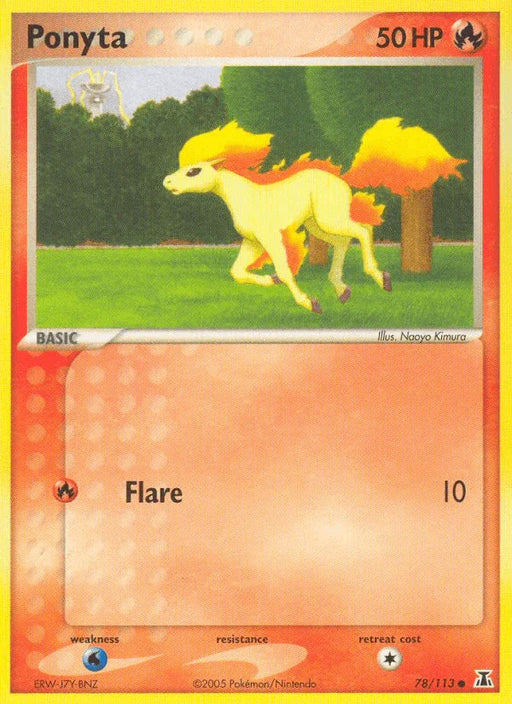 Ponyta (78/113) [EX: Delta Species] - for just $0.25! 