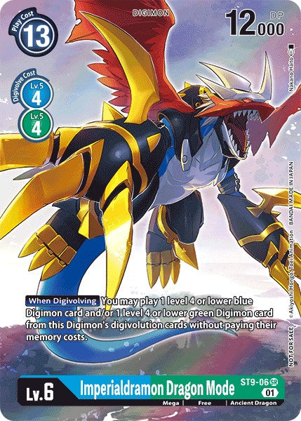 Imperialdramon Dragon Mode [ST9-06] (Alternative Art - Box Topper) [Digital Hazard] - Just $0.09! Shop now at Retro Gaming of Denver