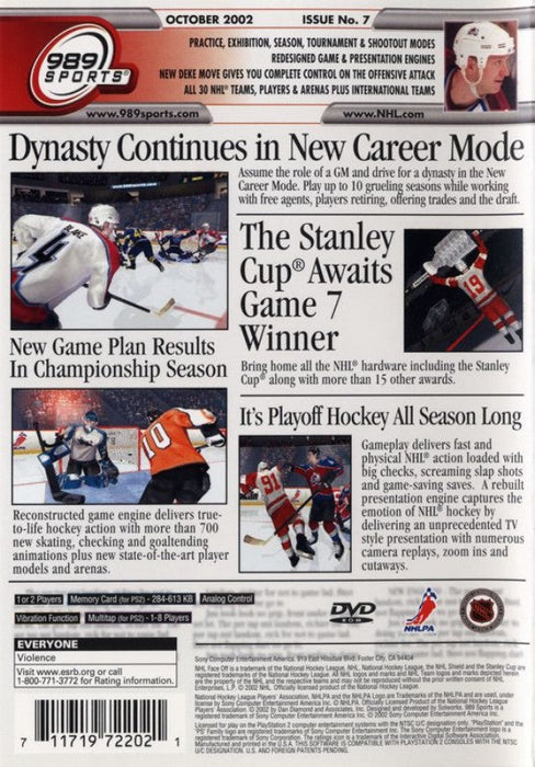 NHL Faceoff 2003 – PlayStation 2 (PS2) - for just $3.99! 