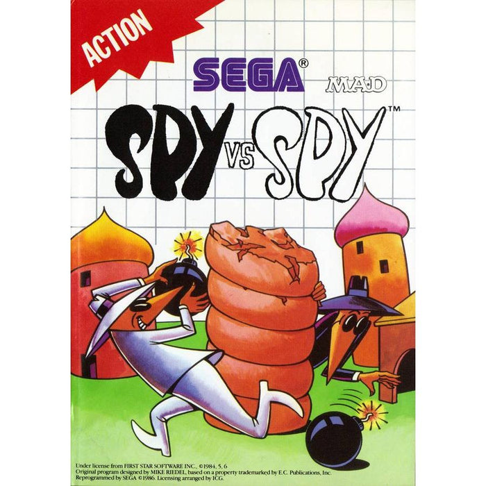 Spy vs. Spy (Sega Master System) - Just $0! Shop now at Retro Gaming of Denver