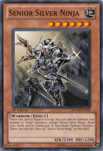 Senior Silver Ninja [PHSW-EN031] Common - for just $0.15! 