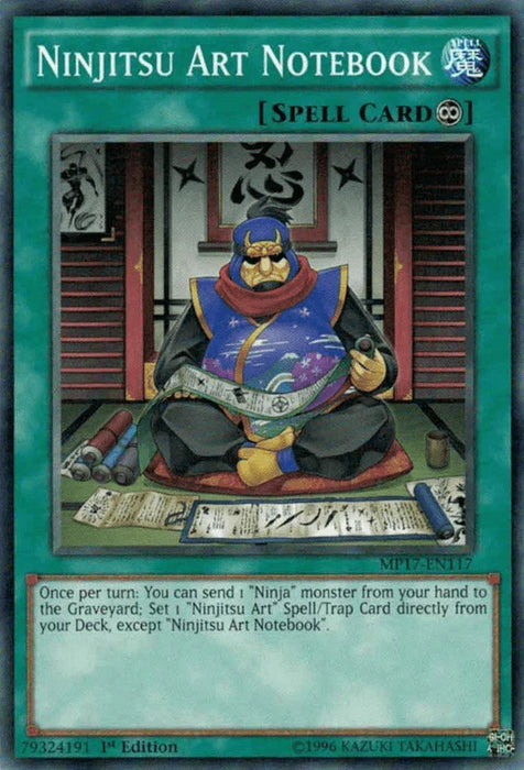 Ninjitsu Art Notebook [MP17-EN117] Common - for just $0.10! 