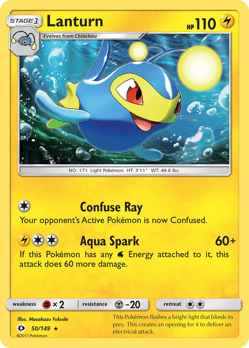 Lanturn (50/149) [Sun & Moon: Base Set] - for just $0.10! 