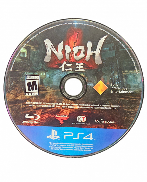 Nioh – PlayStation 4 (PS4) - for just $8.99! 