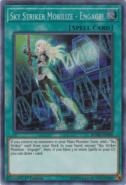 Sky Striker Mobilize - Engage! [BLHR-EN090] Secret Rare - for just $1.75! 