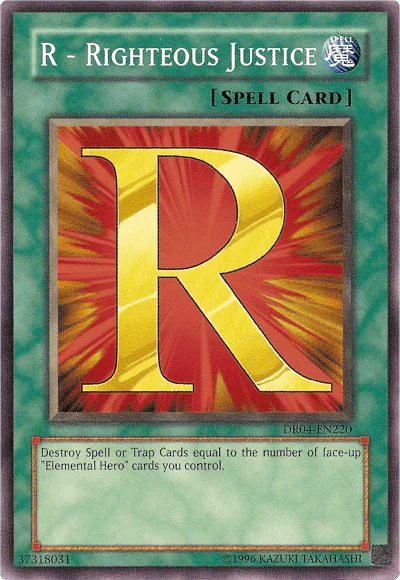 R - Righteous Justice [DR04-EN220] Common - for just $0.20! 