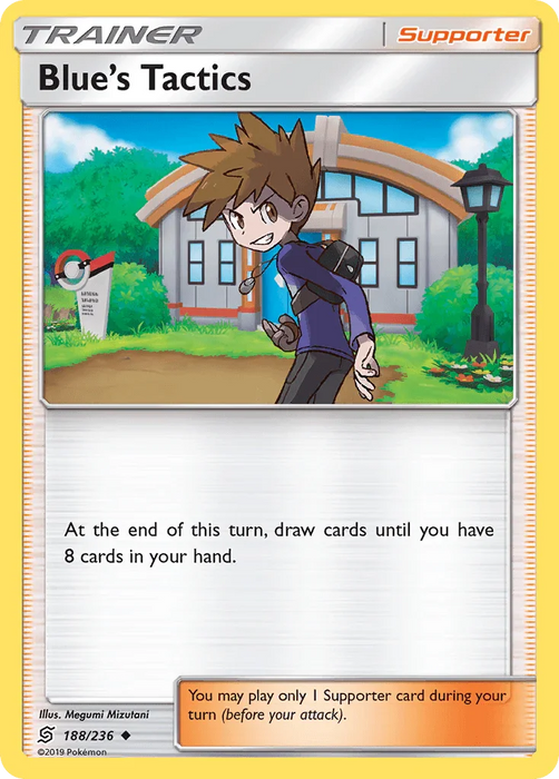 Blue's Tactics (188/236) [Sun & Moon: Unified Minds] - for just $0.15! 
