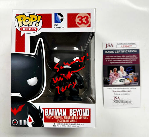 Will Friedle Signed DC Heroes Batman Beyond Vaulted Funko Pop! #33 With JSA COA - for just $200! 