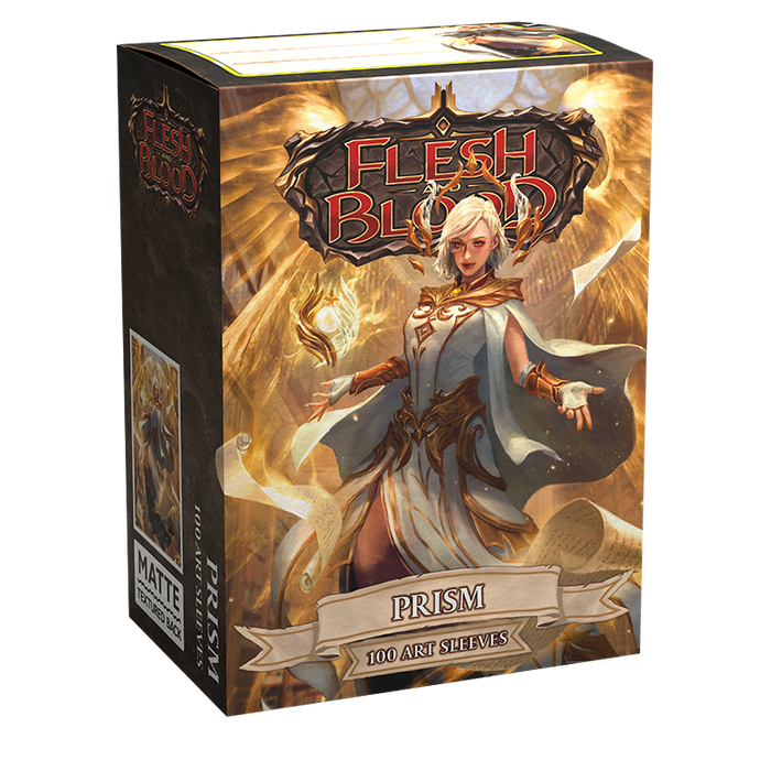 Dragon Shield: Standard 100ct Art Sleeves - Flesh and Blood (Prism) - for just $0! 