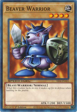 Beaver Warrior [SS04-ENA05] Common - for just $0.20! 