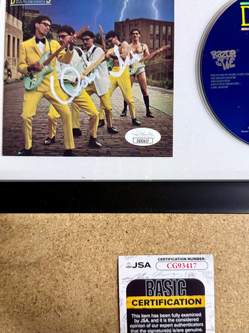 Donnie Iris Signed “Back On The Streets” (1980) Framed CD With JSA COA - for just $120! 