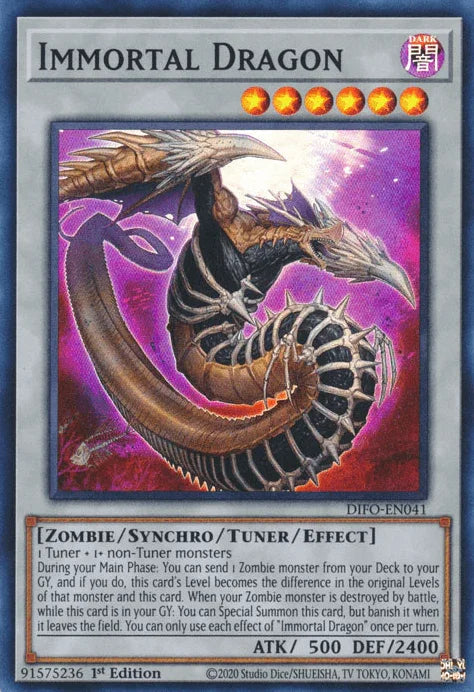 Immortal Dragon [DIFO-EN041] Super Rare - for just $0.15! 