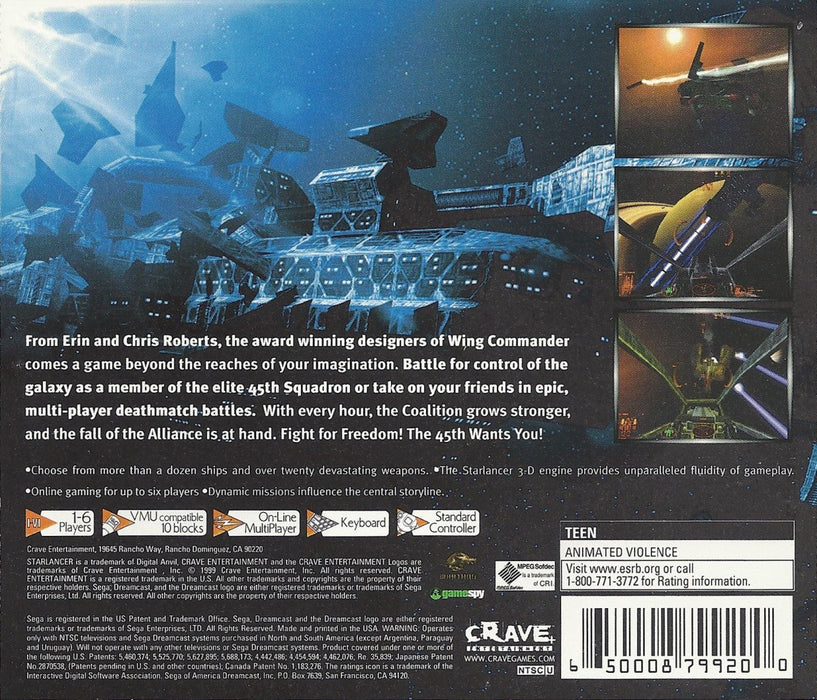StarLancer – Sega Dreamcast (DC) - for just $0! 