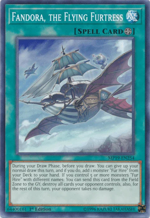 Fandora, the Flying Furtress [MP19-EN254] Common - for just $0.10! 