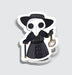 Chibi Plague Doctor With D20 Lantern Sticker - 3" - for just $3.50! 