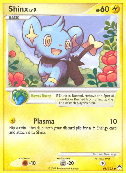 Shinx (98/123) [Diamond & Pearl: Mysterious Treasures] - for just $0.40! 