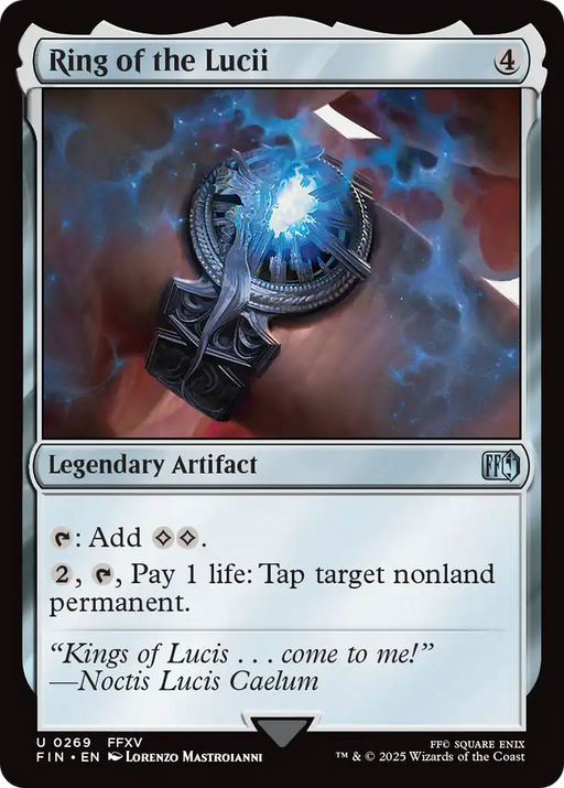Ring of the Lucii (FIN-269) - FINAL FANTASY Foil - for just $0.09! 
