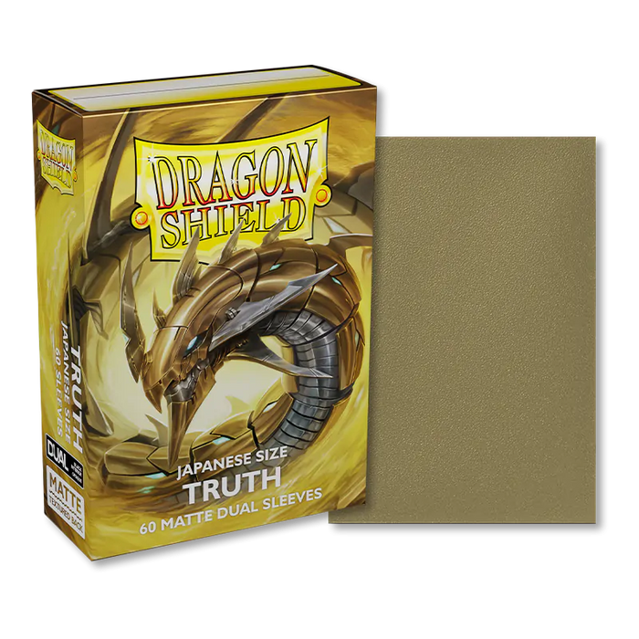 Dragon Shield: Japanese Size 60ct Art Sleeves - Truth (Dual Matte) - Just $6.95! Shop now at Retro Gaming of Denver