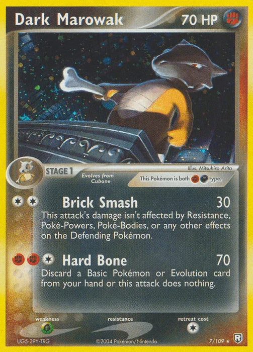 Dark Marowak (7/109) [EX: Team Rocket Returns] - for just $51! 