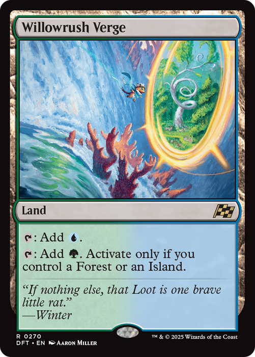 Willowrush Verge (DFT-270) - Aetherdrift - for just $2.63! 