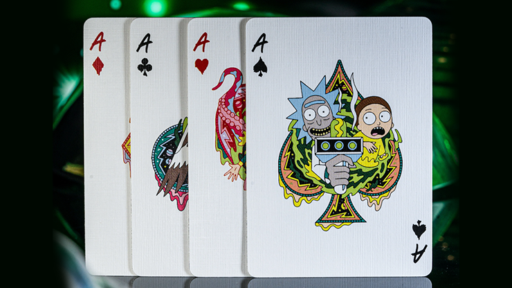 Rick & Morty Playing Cards by theory11 - for just $14.99! 