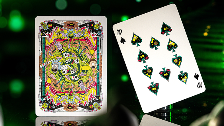 Rick & Morty Playing Cards by theory11 - for just $14.99! 