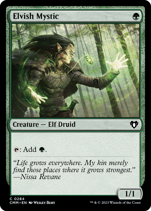 Elvish Mystic (CMM-284) - Commander Masters - for just $0.26! 