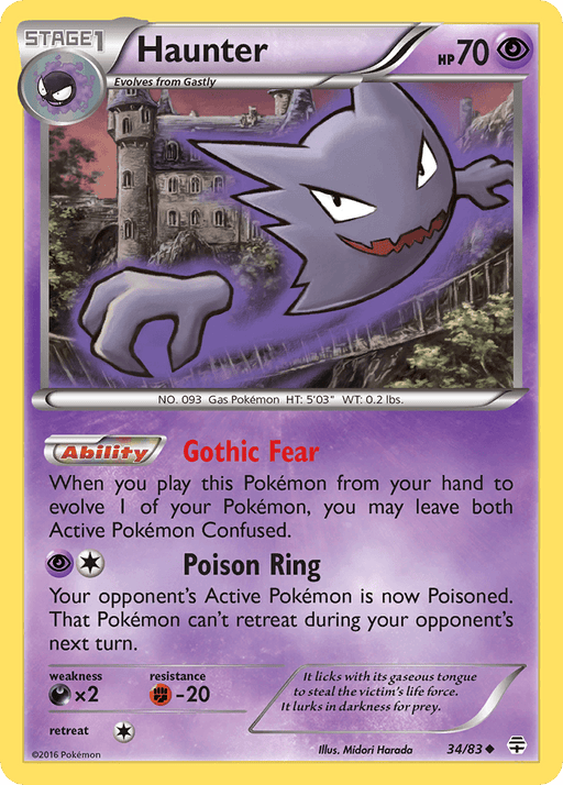 Haunter (34/83) [XY: Generations] - for just $0.20! 