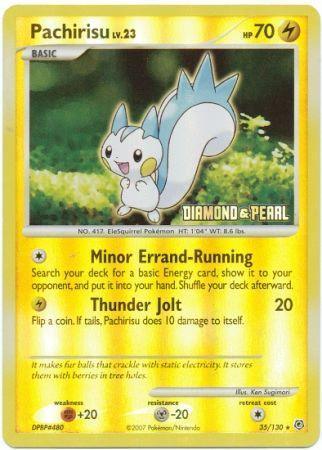 Pachirisu (35/130) [Burger King Promos: 2008 Collection] - for just $4.60! 