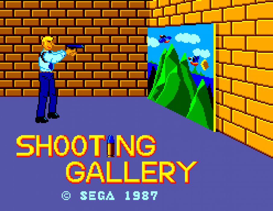 Shooting Gallery – Sega Master System (SMS) - for just $5.99! 