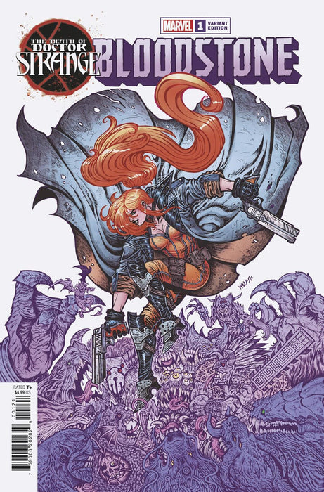 DEATH OF DOCTOR STRANGE: BLOODSTONE 1 WOLF VARIANT (01/12/2022) - for just $4.99! 