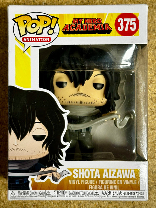 Funko Pop! Animation Shota Aizawa #375 My Hero Academia 2018 Vaulted Eraser Head - for just $10! 