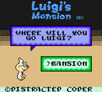👻 Luigi’s Mansion (Game Boy Color) — Reproduction Cartridge - for just $19.99! 