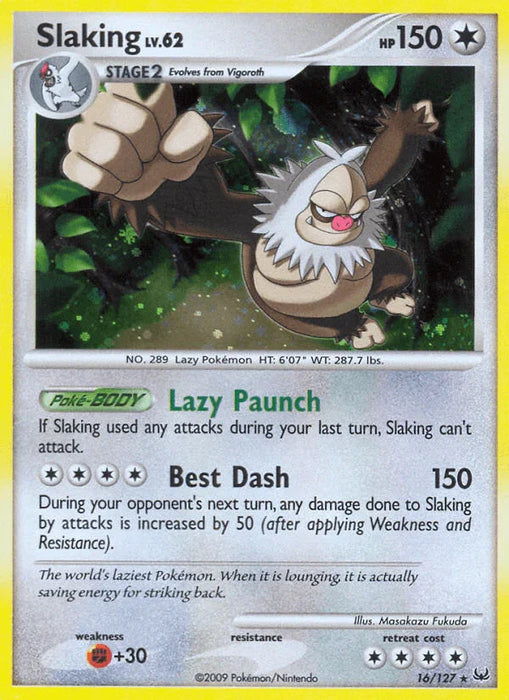 Slaking (16/127) [Platinum: Base Set] - for just $1.75! 