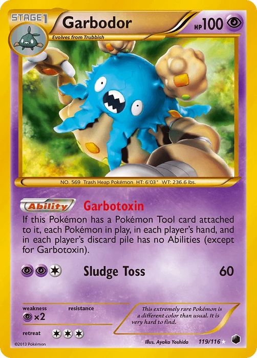 Garbodor (119/116) [Black & White: Plasma Freeze] - for just $65.15! 