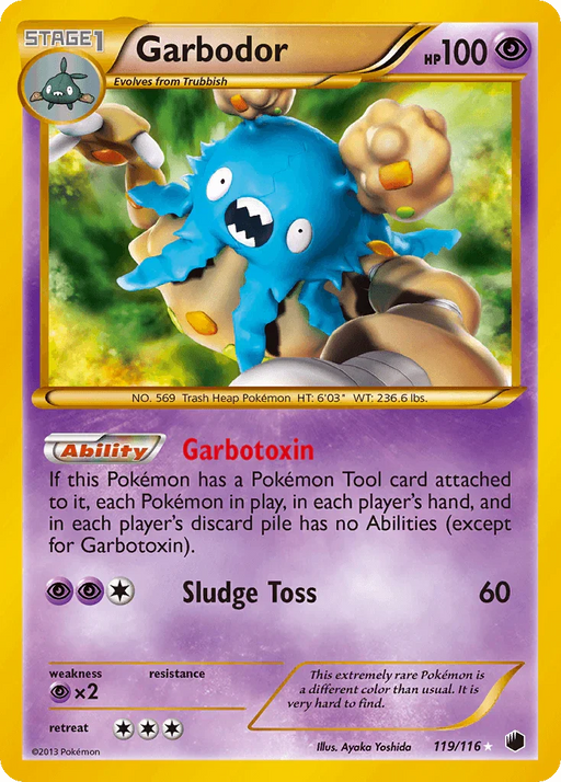 Garbodor (119/116) [Black & White: Plasma Freeze] - for just $80.20! 