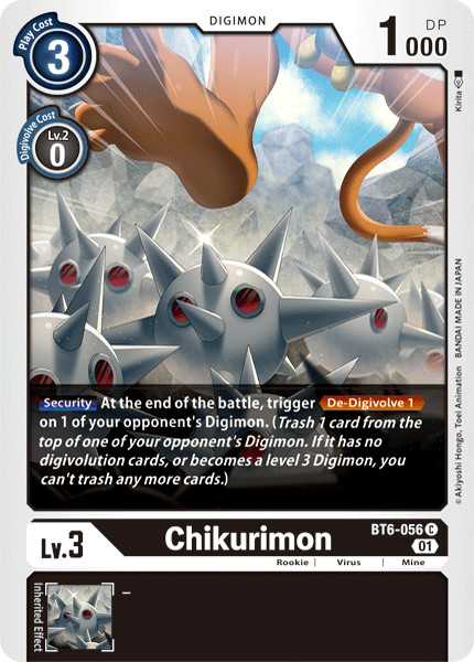 Chikurimon [BT6-056] [Double Diamond] - Just $0.09! Shop now at Retro Gaming of Denver